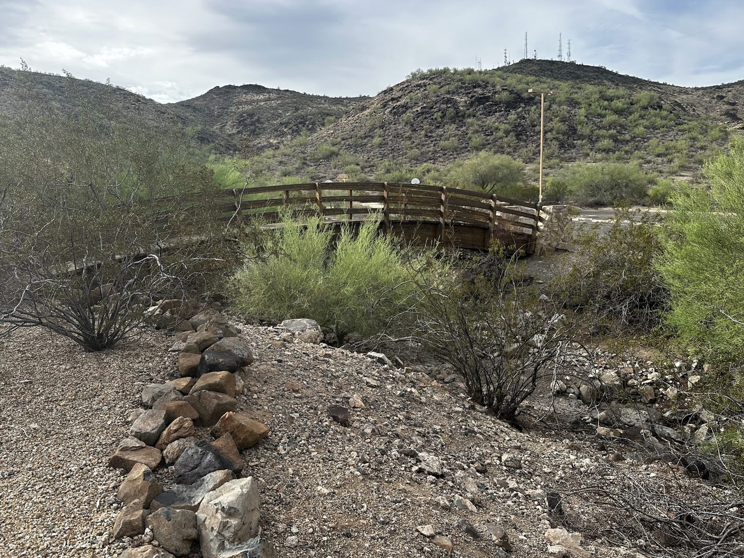 A bridge in Arizona, a meaningful place in Jennifer’s exploration of possibility